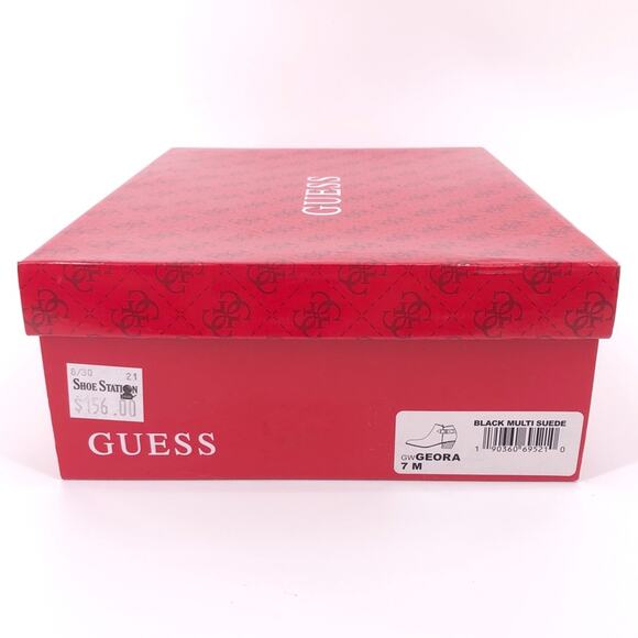 Guess black suede Geora booties - Picture 9 of 9